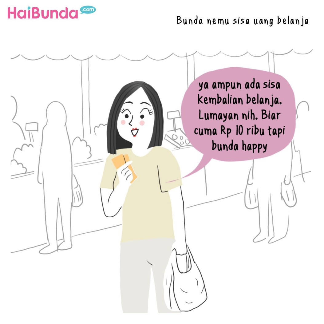 Apa hal simpel yang ampuh bikin Bunda happy? Samakah dengan Bunda di komik ini?