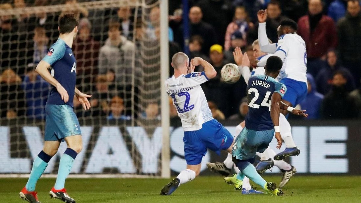 FOTO: Fernando Llorente Bintang Tottenham di Piala FA
