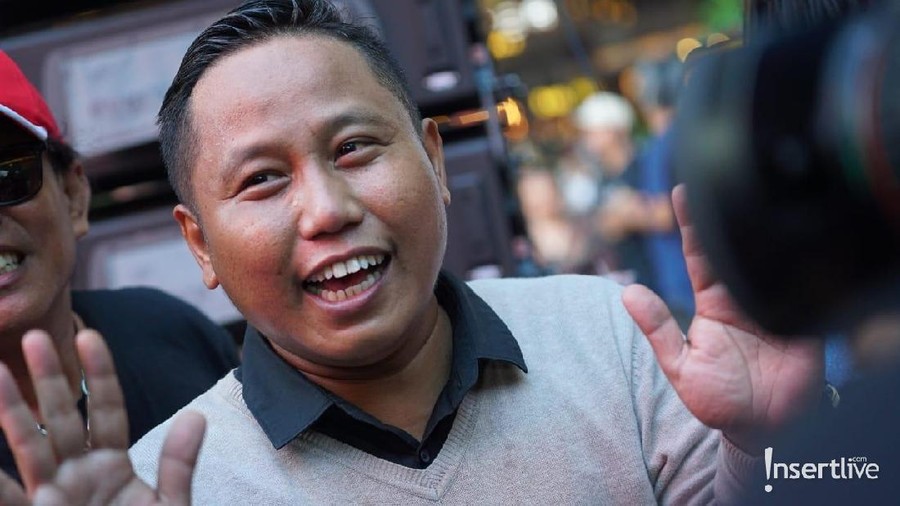 Ikut Acara Amal, Narji Senang Bertemu Idola Narji merasa sangat senang saat terlibat dalam acara amal yang juga dimeriahkan oleh idolanya, OM PMR.