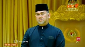 VIDEO: Raja Malaysia Turun Tahta