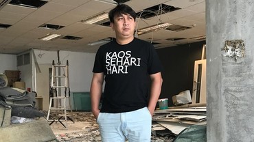Augie Fantinus Sedih Tak Hadir Screening 'Lagi-lagi Ateng'