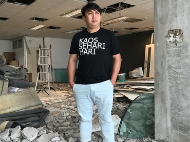 Augie Fantinus Sedih Tak Hadir Screening 'Lagi-lagi Ateng'