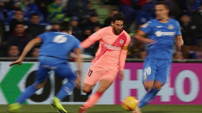 Penyerang Barcelona Lionel Messi memiliki statistik luar biasa yang membuat Real Madrid sangat terpuruk pada ajang La Liga Spanyol musim ini.