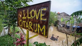 Status Citarum Cemar Ringan, RK Target Sungai 'Swimmable'