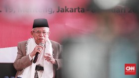 Ma'ruf Amin Dukung Saran JK Tolak Ahok Gabung Tim Jokowi