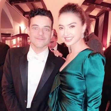 Foto Raline Shah Bersama Rami Malek dan 5 Seleb Dunia