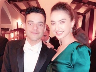 Foto Raline Shah Bersama Rami Malek dan 5 Seleb Dunia