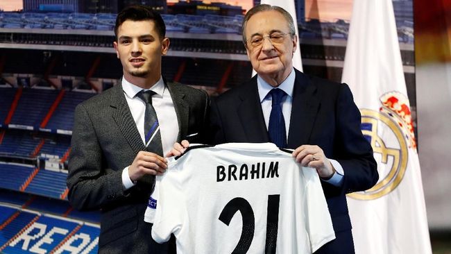 Pemain muda Real Madrid yang baru direkrut pada bursa transfer Januari ini, Brahim Diaz, memiliki klausul pelepasan atau penjualan anti-Manchester United.