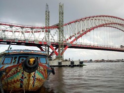 Warga Keluhkan Lampu Hias Jembatan Musi VI Palembang Mati 6 Bulan