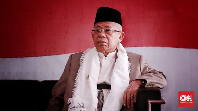 Ma'ruf Amin Nyatakan NU Sepenuh Hati Dukung Jokowi di Pilpres Ma'ruf Amin Nyatakan NU Sepenuh Hati Dukung Jokowi di Pilpres