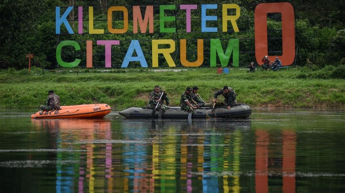 FOTO: Kilas Balik Setahun Mewujudkan 'Citarum Harum'