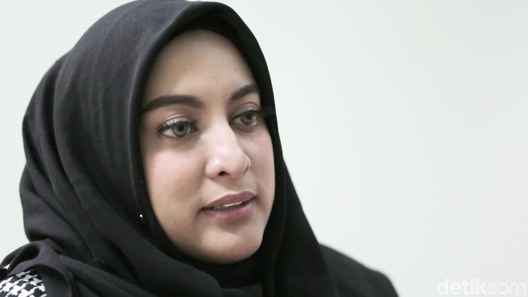 Jane Shalimar saat berkunjung ke kantor detikcom.