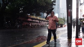 Wilayah Potensi Hujan Sepekan ke Depan, Waspada Angin Kencang