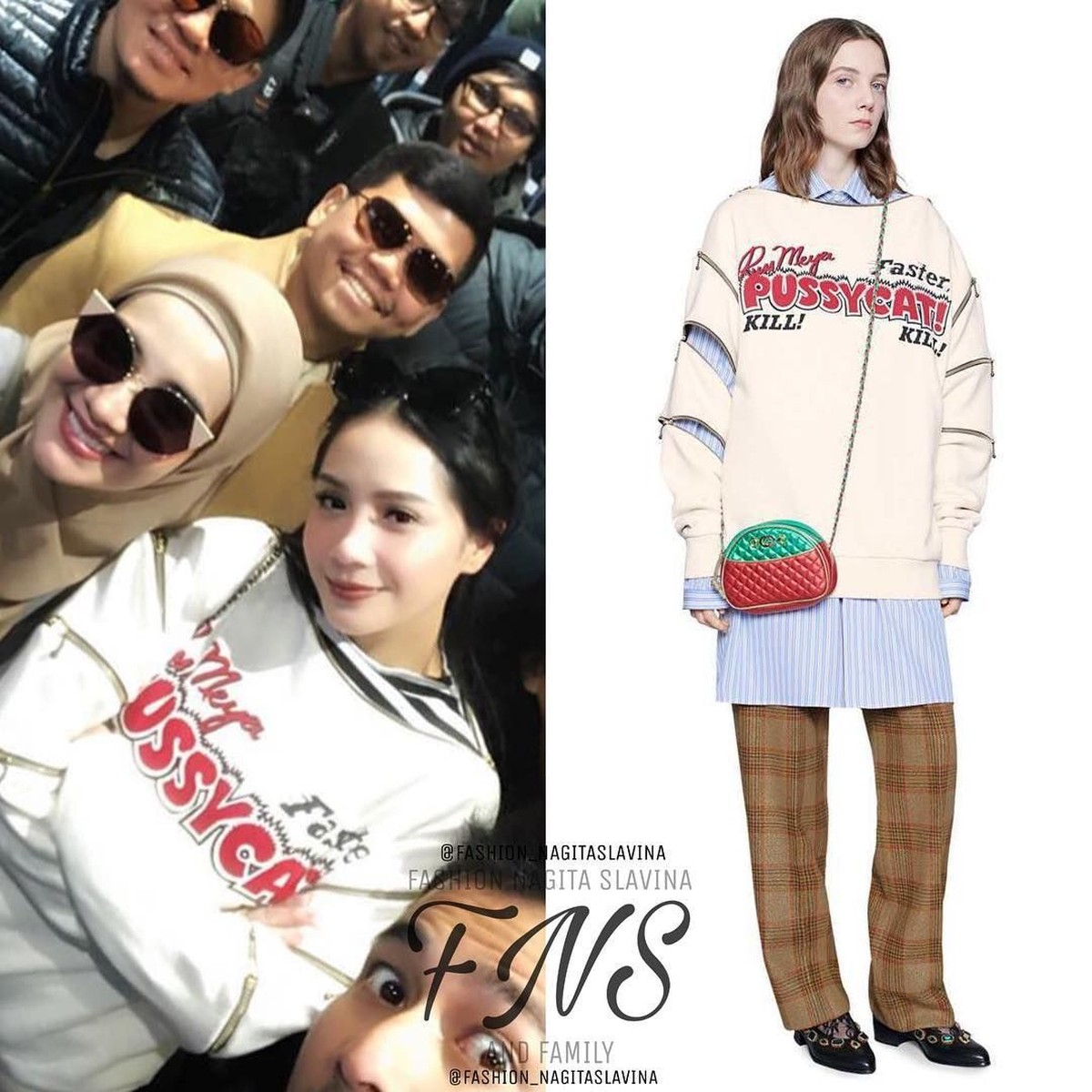 Nagita Slavina beserta keluarganya belum lama ini menikmati liburan ke Jepang&period; Berikut ini outfit yang digunakan Nagita saat liburan beserta harganya&period;