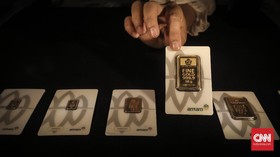 Kian Mengilap, Harga Emas Antam Naik Rp6 Ribu per Gram