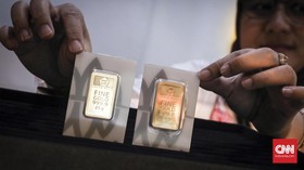 Tahun Lalu, RI Defisit Perdagangan Emas