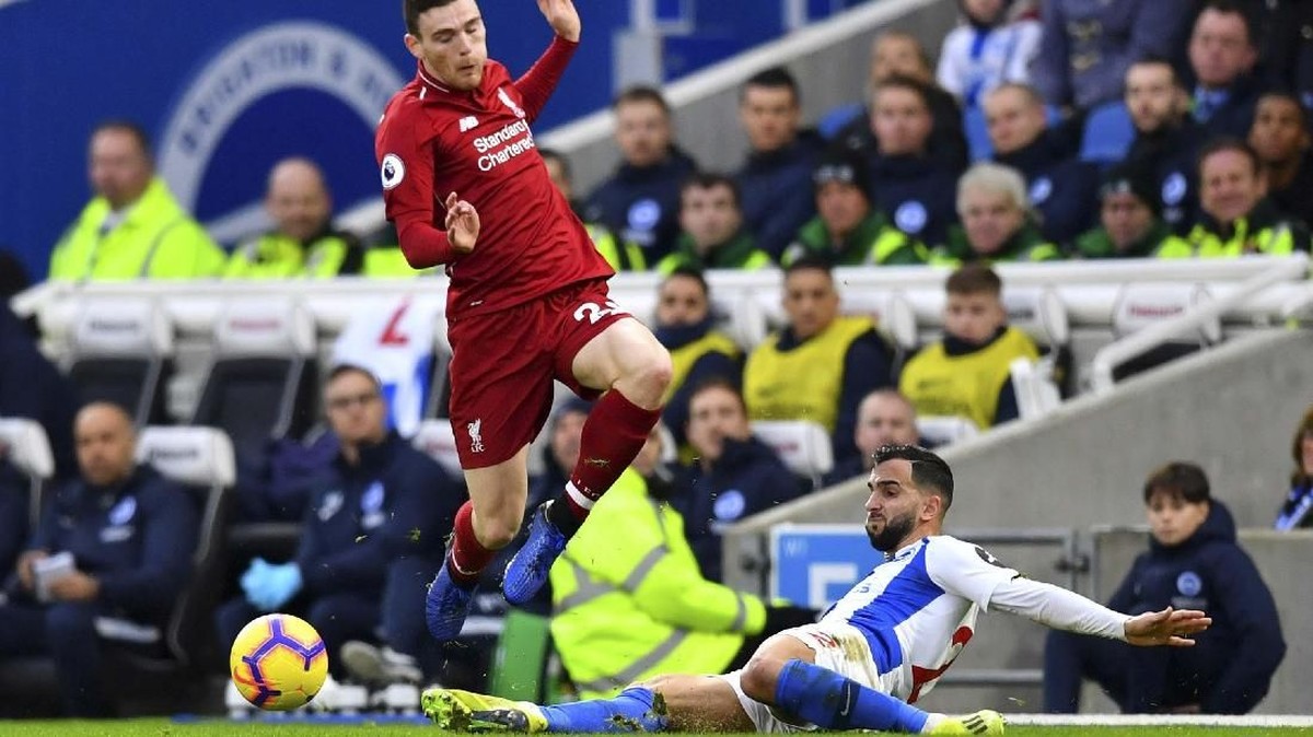 FOTO: Salah Cetak Gol, Liverpool Kembali Menang