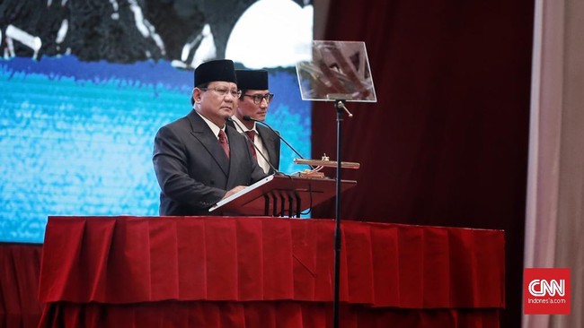Capres nomor urut 02 Prabowo mengaku ragu jika Indonesia bisa bertahan 1.000 tahun lagi di saat negara tidak bisa menjamin makan dan biaya rumah sakit warganya.