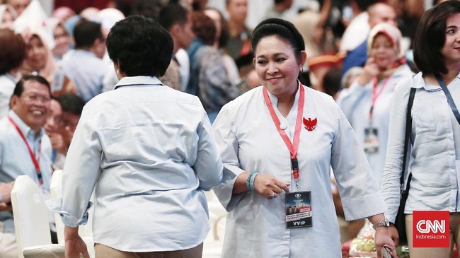 Titiek Soeharto mengatakan bahwa Prabowo minta anggota BPN untuk belajar dari kasus Romi.