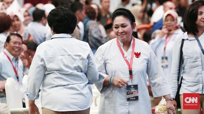 Titiek Soeharto: Prabowo Minta BPN Belajar dari Kasus Romi Titiek Soeharto mengatakan bahwa Prabowo minta anggota BPN untuk belajar dari kasus Romi.