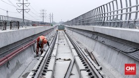 Uji Coba Rute LRT Jabodebek Diperpanjang ke Cililitan