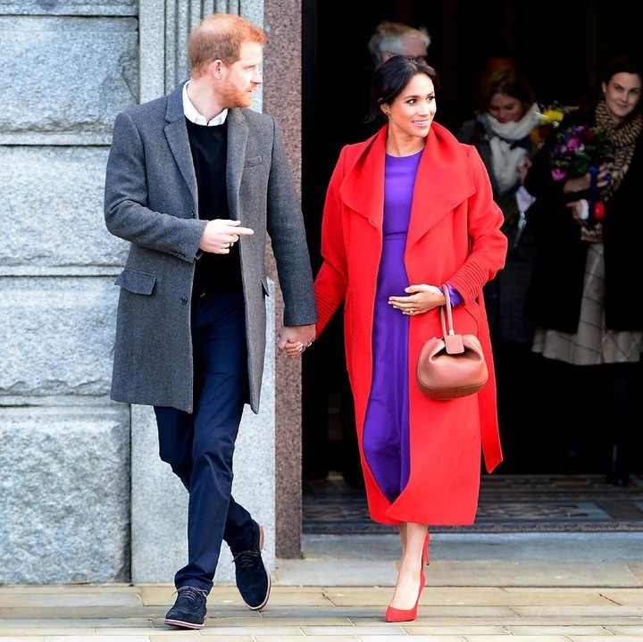 <p>Kabar bahagia pun kembali datang dari pasangan ini, lima bulan setelah menikah. Mereka mengumumkan kalau Meghan tengah berbadan dua. Namun, usia kandungan perempuan 37 tahun itu dirahasiakan. (Foto: Getty Images)</p>