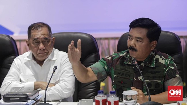 Panglima TNI Hadi Tjahjanto menegaskan komitmen netralitas TNI, dan memastikan personel akan optimal dalam melakukan pengamanan pemilu.