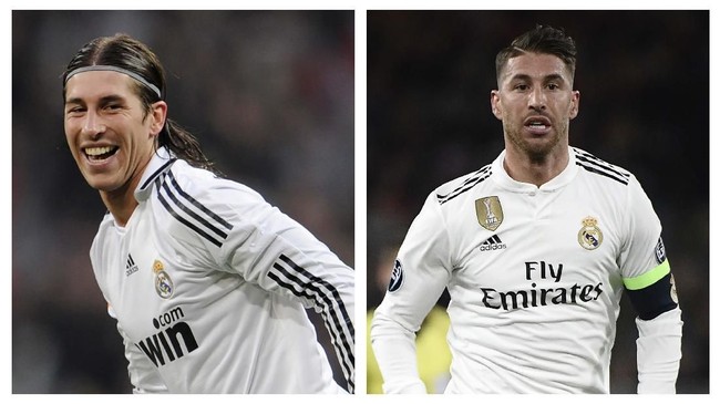 FOTO: #10YearChallenge Bintang Sepak Bola Dunia