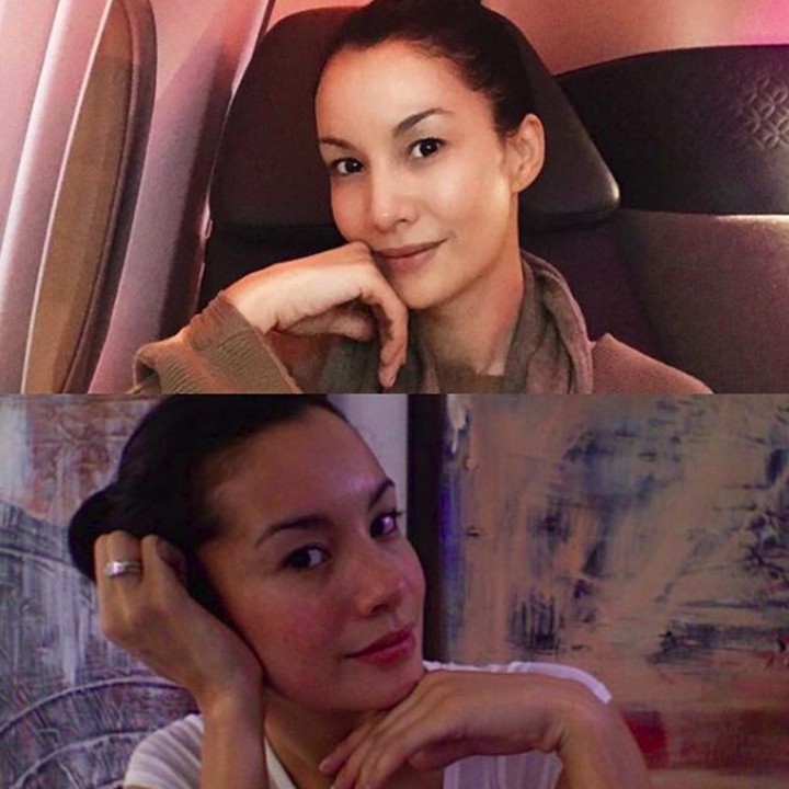 <p>Sedikit throwback, model dan ibu tiga anak Nadya Hutagalung saat 2007 dan 2018. Rasanya tak ada yang berubah ya, Bun? (Foto: Instagram/nadyahutagalung)</p>