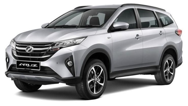 Dinilai dari desain eksterior, Perodua Aruz punya banyak kemiripan dengan Daihatsu Terios dan Toyota Rush.