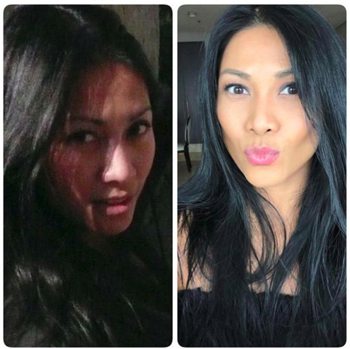 <p>Ada bedanya nggak, Bun, Anggun C. Sasmi saat 2009 dengan 2018? (Foto: Instagram/anggun_cipta)</p>
