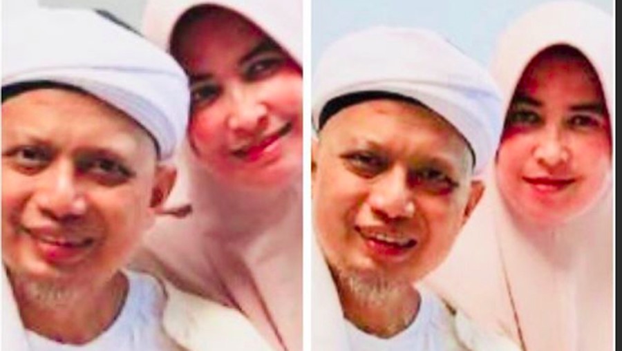 Dikabarkan meninggal lagi, sang istri mengunggah foto terkini dari Ustaz Arifin Ilham.