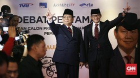 Prabowo-Sandi 'Mimpi' Anggarkan Dana Bencana Seperti Jepang