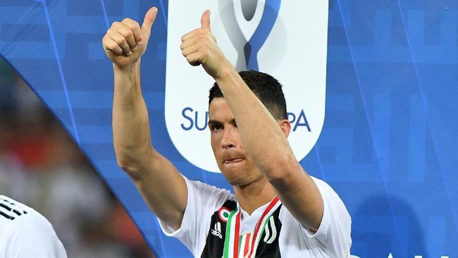 Bagi Cristiano Ronaldo, juara Piala Super Italia 2019 adalah trofi awal dari sejumlah gelar yang ingin diraihnya bersama Juventus musim ini.