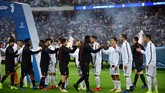 FOTO: Trofi Pertama Ronaldo di Juventus Cristiano Ronaldo merebut trofi pertamanya di Juventus setelah menang 1-0 atas AC Milan di Piala Super Italia 2018.