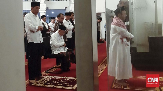 Calon Presiden dan Wakil Presiden Jokowi-Ma'ruf AMin menyatakan siap berdebat dengan Prabowo Subianto- Sandiaga Uno di Debat Perdana Pilpres 2019.