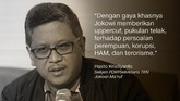 Reaksi Mereka atas Debat Capres Perdana 2019 Debat perdana Pilpres 2019 antara Joko Widodo-Ma'ruf Amin dan Prabowo Subianto-Sandiaga Uno menuai berbagai tanggapan dan sejumlah tokoh.