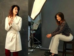 7 Potret Buktikan Ira Koesno Awet Muda di Usia 49 Tahun