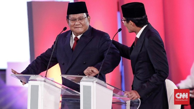 Calon Presiden Prabowo Subianto di atas angin saat debat kedua Pilpres 2019. Tapi, ia miskin data dan solusi konkret terhadap kelemahan yang dimiliki Jokowi.