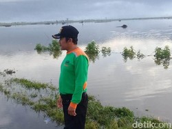 195 Hektare Sawah di Banjarnegara Terendam Banjir