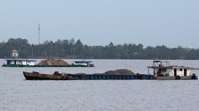 Hilangnya Pasir di Sungai Mekong