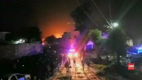 VIDEO: Pipa Bahan Bakar Meksiko Meledak, 21 Orang Tewas