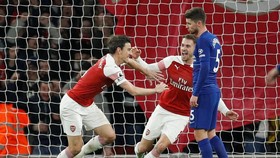 Arsenal Kalahkan Chelsea 2-0 pada Derby London