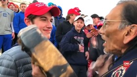 VIDEO: Puluhan Siswa Lecehkan Nyanyian Penduduk Asli Amerika