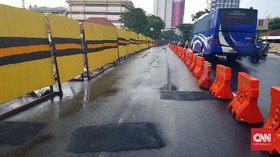Polda Jatim Tetapkan Tiga Tersangka Amblesnya Jalan Gubeng