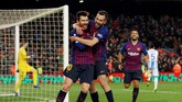 FOTO: Barcelona Tak Kesulitan Kalahkan Leganes Barcelona meraih kemenangan pada pertandingan pekan ke-20 Liga Spanyol 2018/2019 menghadapi Leganes di Stadion Camp Nou, Minggu (20/1) waktu setempat.