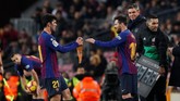FOTO: Barcelona Tak Kesulitan Kalahkan Leganes Barcelona meraih kemenangan pada pertandingan pekan ke-20 Liga Spanyol 2018/2019 menghadapi Leganes di Stadion Camp Nou, Minggu (20/1) waktu setempat.