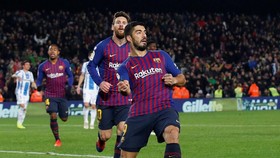 FOTO: Barcelona Tak Kesulitan Kalahkan Leganes