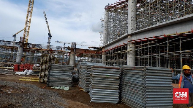 Angkasa I menyebut progres pembangunan Bandara Yogyakarta International Airport baru mencapai 65 persen.