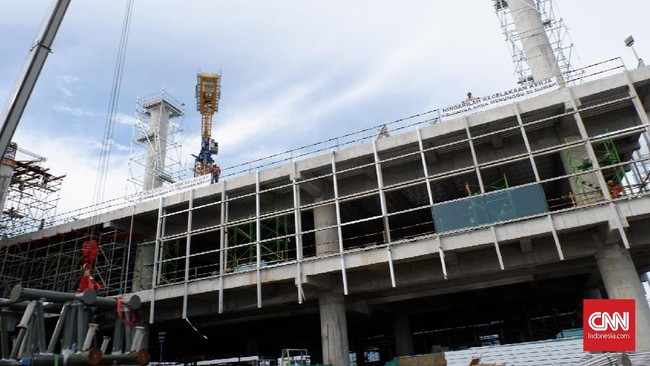 Proyek pembangunan Bandara New Yogyakarta International Airport (NYIA) di Kulon Progo hingga minggu ke-30 pengerjaan sudah mencapai 53 persen.